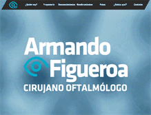 Tablet Screenshot of drarmandofigueroa.com